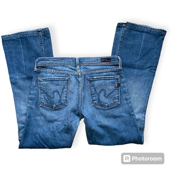 Citizens of Humanity Ingrid #002 stretch low waist flare jean Y2K - Picture 9 of 9